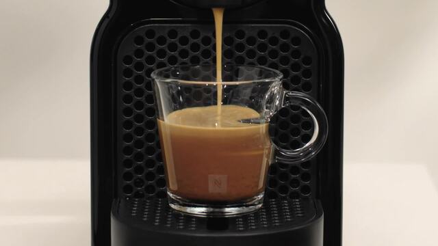 DeLonghi Nespresso Inissia EN 80.B capsule machine Zwart