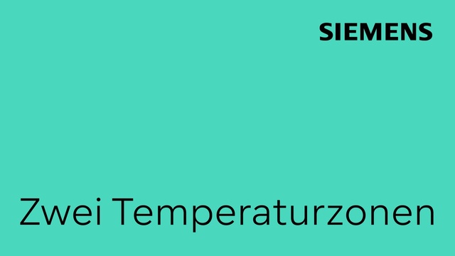 Siemens KW36KATGA iQ500, Weinkühlschrank schwarz, 2 Temperaturzonen