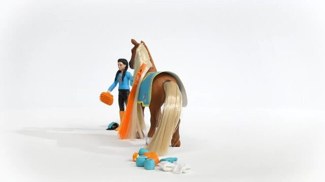 Schleich Horse Club Sofia's Beauties Kim & Caramelo Starter Set, Spielfigur 