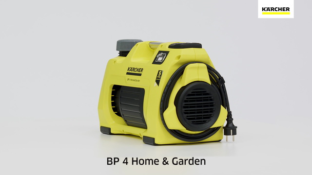 Kärcher Haus- und Gartenpumpe BP 4 Home & Garden gelb/schwarz, 950 Watt, für Klarwasser