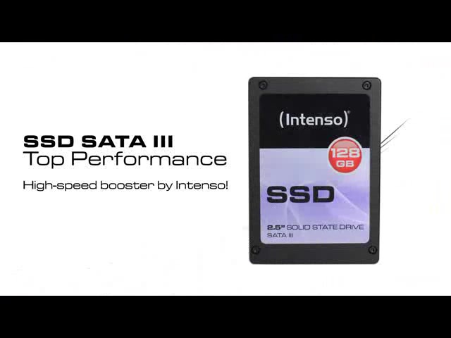 Intenso Top Performance, 256 GB SSD Zwart, 3812440, SATA 600, Bulk