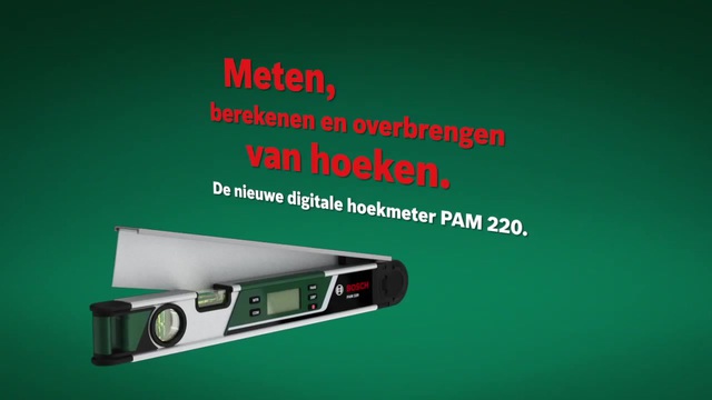 Bosch PAM 220 zwaaihaak Groen