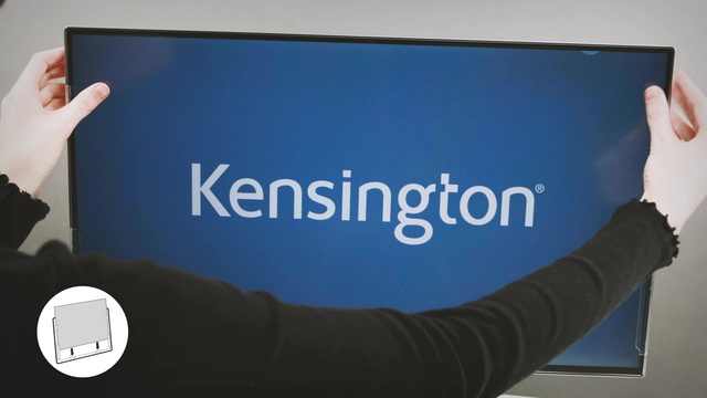 Kensington Blickschutzfilter schwarz, 23 Zoll, 16:9, 2-Fach