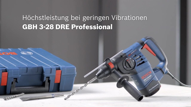 Bosch Bohrhammer GBH 3-28 DRE Professional blau, 800 Watt, Koffer
