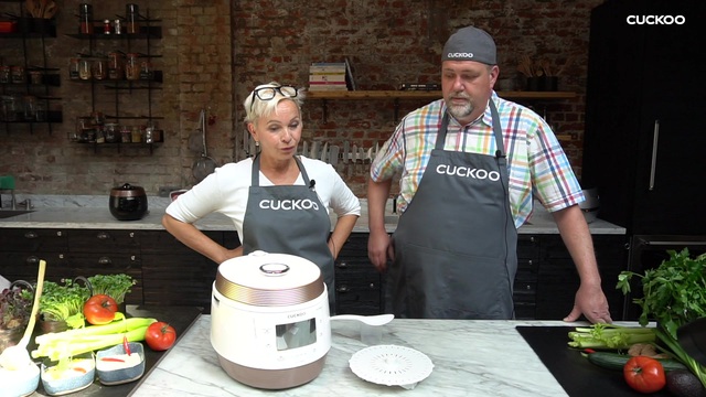 Cuckoo Multikocher ICOOK Q5 weiß/roségold, 1.150 Watt, 4,75 Liter