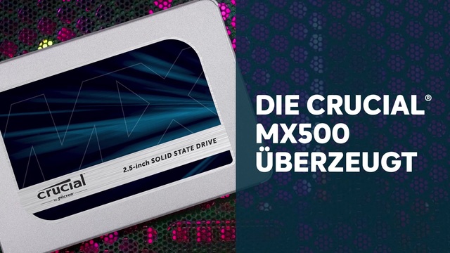 Crucial MX500 2 TB, SSD SATA 6 Gb/s, 2,5"