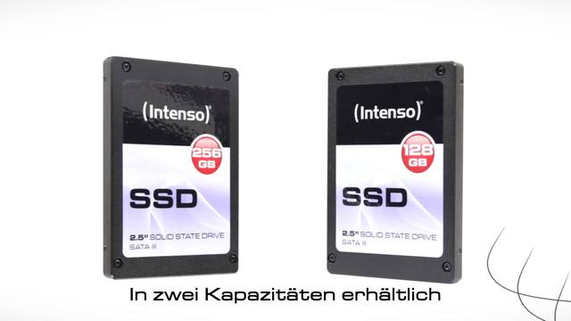 Intenso TOP SSD 128 GB schwarz, SATA 6 Gb/s, 2,5", Bulk