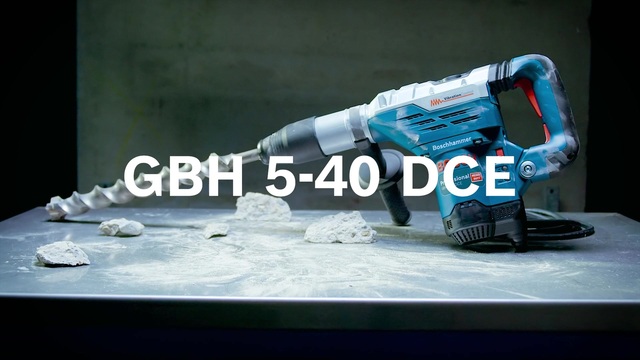 Bosch Boorhamer GBH 5-40 DCE Blauw, Transportkoffer