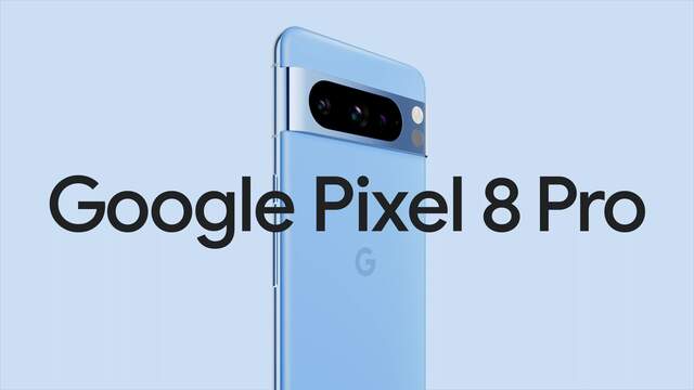 Google Pixel 8 Pro 256GB, Handy Obsidian Black, Android 14, Dual SIM, 12 GB LPDDR5X