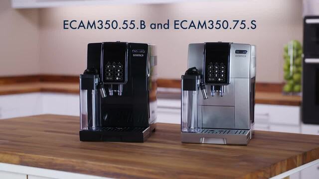 DeLonghi Dinamica ECAM 356.57.B, Machine à café/Espresso Noir
