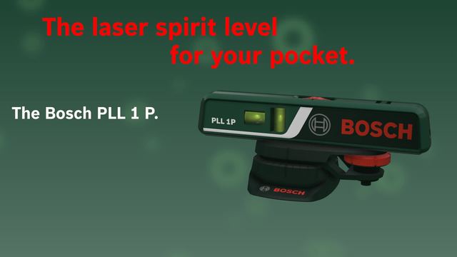 Bosch Laser-waterpas PLL 1 P Groen