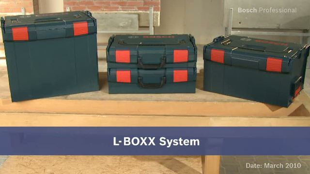 Bosch L-BOXX 136 Professional gereedschapskist Blauw/rood