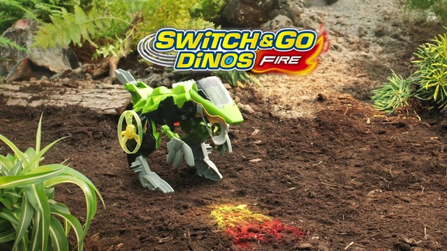 VTech Switch & Go Dinos - Fire-Jet-Therizinosaurus, Spielfigur 
