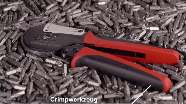 automatisch, 16mm² Crimpzange Crimp-Zange schwarz/rot, bis Wiha
