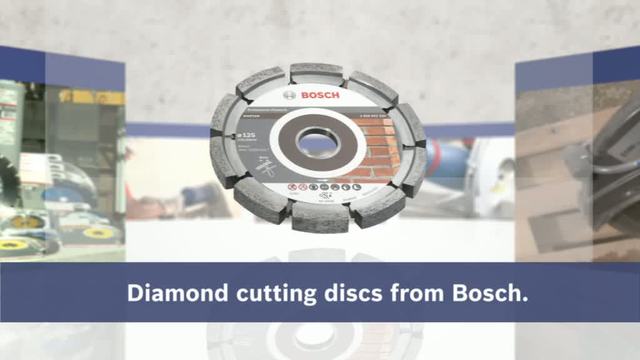 Bosch 2 608 602 197 Disque de coupe accessoire pour meuleuse d'angle Disque de coupe, Béton, Bosch, 2,22 cm, 12,5 cm, 1,6 mm