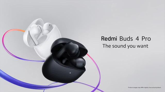Xiaomi Redmi Buds 4 Pro, Casque/Écouteur Blanc, Bluetooth