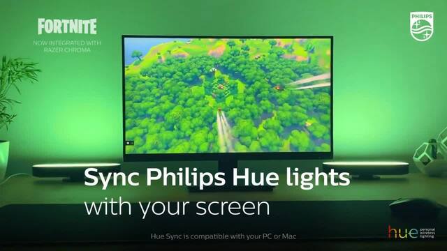 Philips Hue White & Color Ambiance Play Lightbar, LED-Leuchte schwarz, Doppelpack