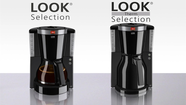 Melitta Look Therm Selection, Filtermaschine weiß