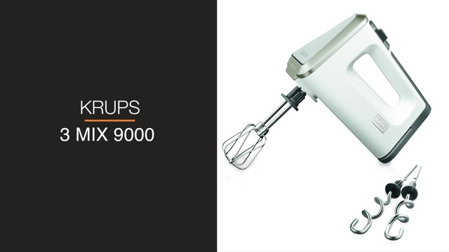 Krups Handmixer 3Mix 9000 GN 9001 weiß