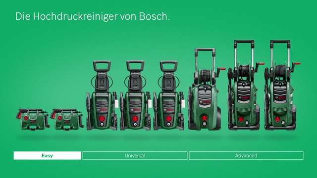 Bosch Hochdruckreiniger EasyAquatak 120 grün/schwarz, 1.500 Watt