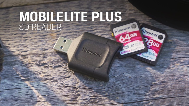 Kingston MobileLite Plus SD Reader kaartlezer Zwart, USB 3.2 Gen 1
