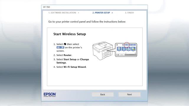 Epson WorkForce Pro WorkForce WF-7840DTWF, Imprimante multifonction Jet d'encre, Impression couleur, 4800 x 2400 DPI, Numérisation couleur, A3, Noir