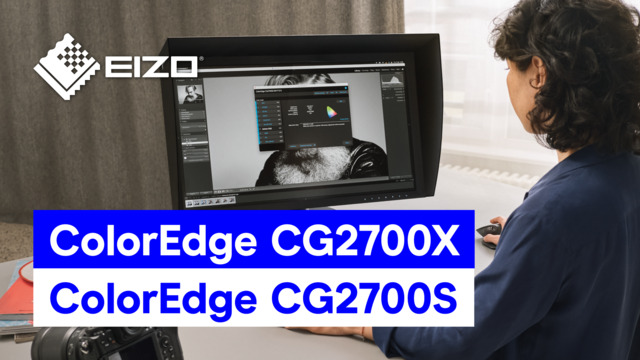 EIZO CG2700X ColorEdge 27" 4K UHD monitor Zwart, HDMI, DisplayPort, 2x USB-A 2.0, 2x USB-A 3.2 (5 Gbit/s), USB-C