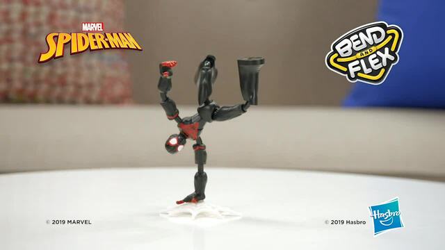 Hasbro Marvel Spider-Man Bend and Flex Missions Spider-Man, Spielfigur 