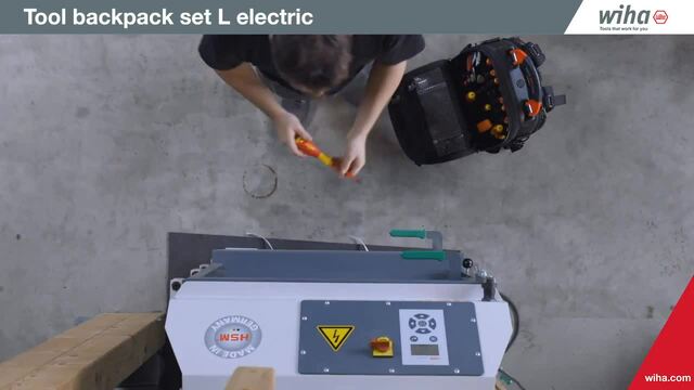 Wiha Werkzeug-Set Basic L electric rot/gelb, 39-teilig, mit Koffer