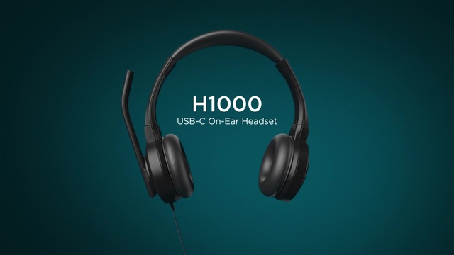 Kensington H1000, Headset schwarz, Stereo