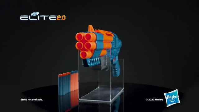 Hasbro Nerf Elite 2.0 Ranger PD-5, Nerf Gun blaugrau/orange