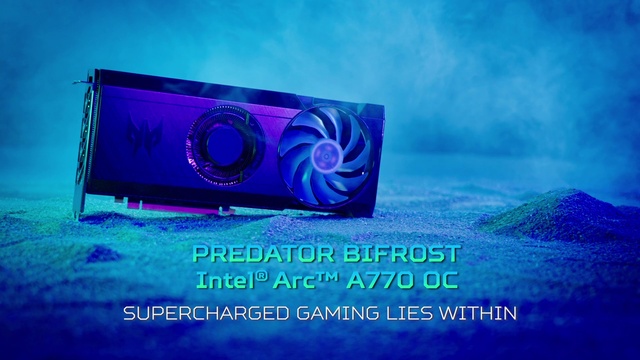 Acer PREDATOR BIFROST Intel® Arc A770 OC, Grafikkarte 