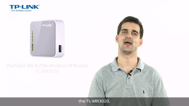 TP-Link TL-MR3020 router Grijs/wit, Retail