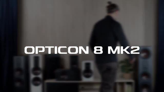 DALI OPTICON LCR MK2, Lautsprecher schwarz, Einzellautsprecher