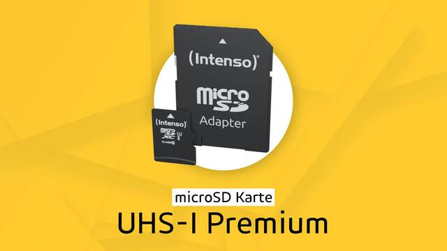 Intenso 64 GB microSDXC, Speicherkarte UHS-I U1, Class 10
