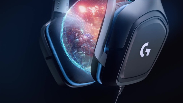Logitech G432 Gaming Headset, Gaming-Headset schwarz/blau