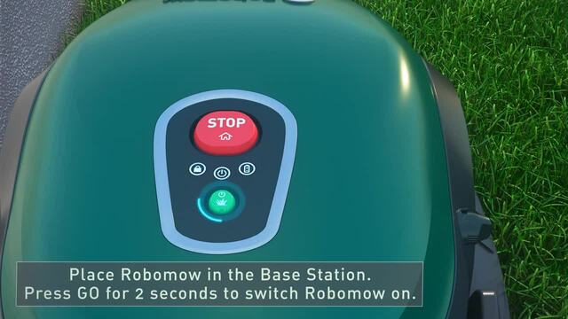 Robomow RT700, Robot tondeuse Vert foncé/Noir, 700 m², y compris la station de base, Bluetooth LE