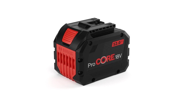 Bosch Accupack ProCORE18V 12.0Ah Professional oplaadbare batterij Zwart/rood