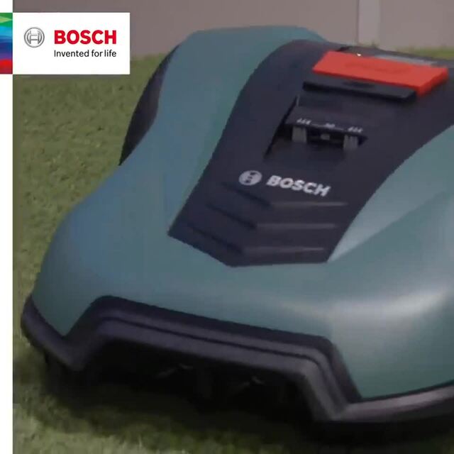 Bosch Mähroboter Indego S+ 500 grün/schwarz, mit Connect-Funktion / GSM