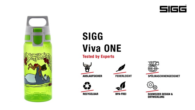 SIGG Trinkflasche VIVA ONE Junglebook 0,5L grün