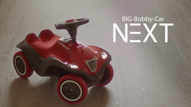BIG Bobby-Car NEXT, Rutscher rot/anthrazit