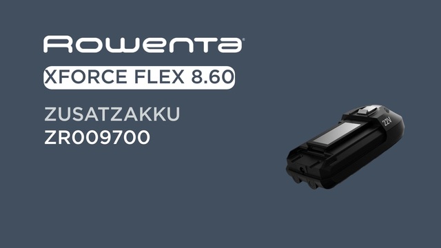 Rowenta Xforce 22V ZR009700, Akku schwarz