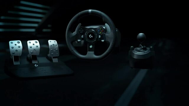 Logitech G920 Driving Force, Lenkrad schwarz, für Xbox Series X|S, Xbox One, PC