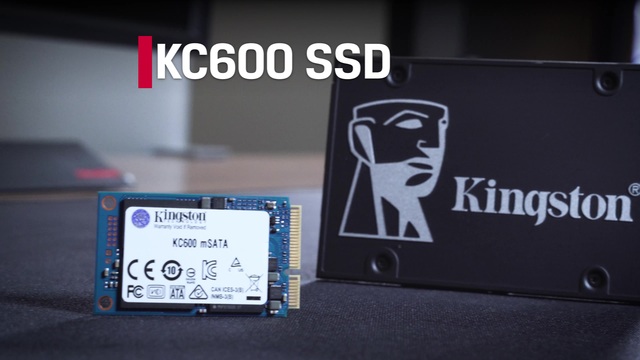 Kingston KC600 1 To SSD SKC600MS/1024G, SATA 6 Gb/s, mSATA