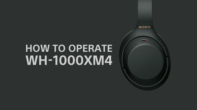Sony WH-1000XM4 over-ear headset Zilver, Bluetooth