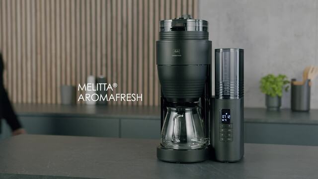Melitta AromaFresh, Machine à café à filtre Noir