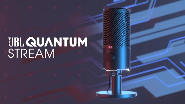 JBL Quantum Stream, Mikrofon schwarz, USB
