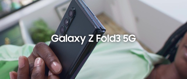 SAMSUNG Galaxy Z Fold3 5G 256GB, Handy Phantom Green, Android 11