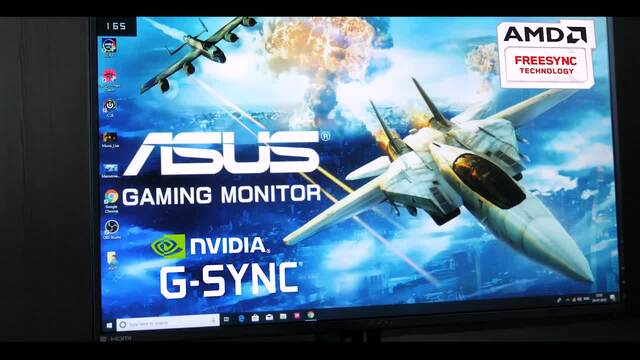 ASUS VG278QR, Gaming-Monitor 68.6 cm (27 Zoll), schwarz, FullHD, TN, AMD Free-Sync/ G-Sync Compatible, HDMI, 165Hz Panel
