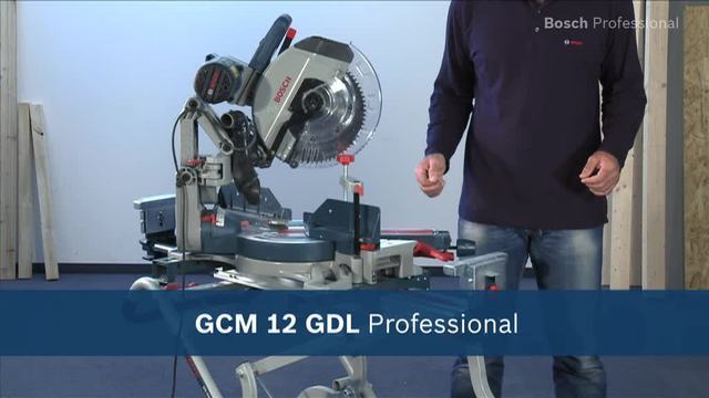 Bosch Scie à onglets GCM 12 GDL Professional, Coupe-et scie à onglet Bleu, 4000 tr/min, 52°, 60°, 47°, 47°, 104 x 341 mm